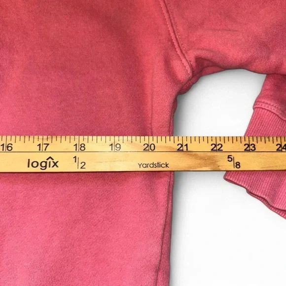 Dkny Sport Women Sweatshirt Small Size S Maroon Pink - Picture 5 of 7